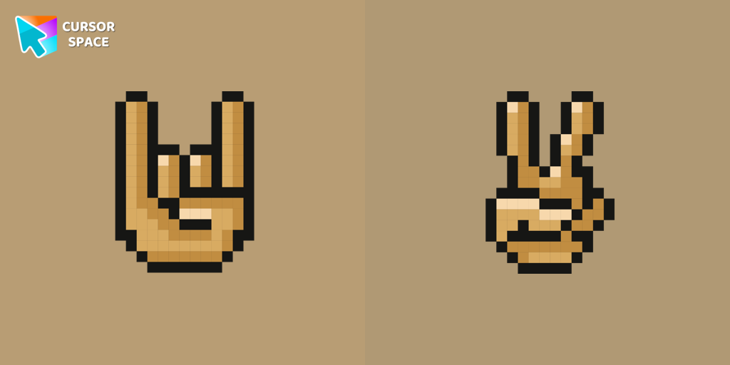 Gestures Pixel Cursor